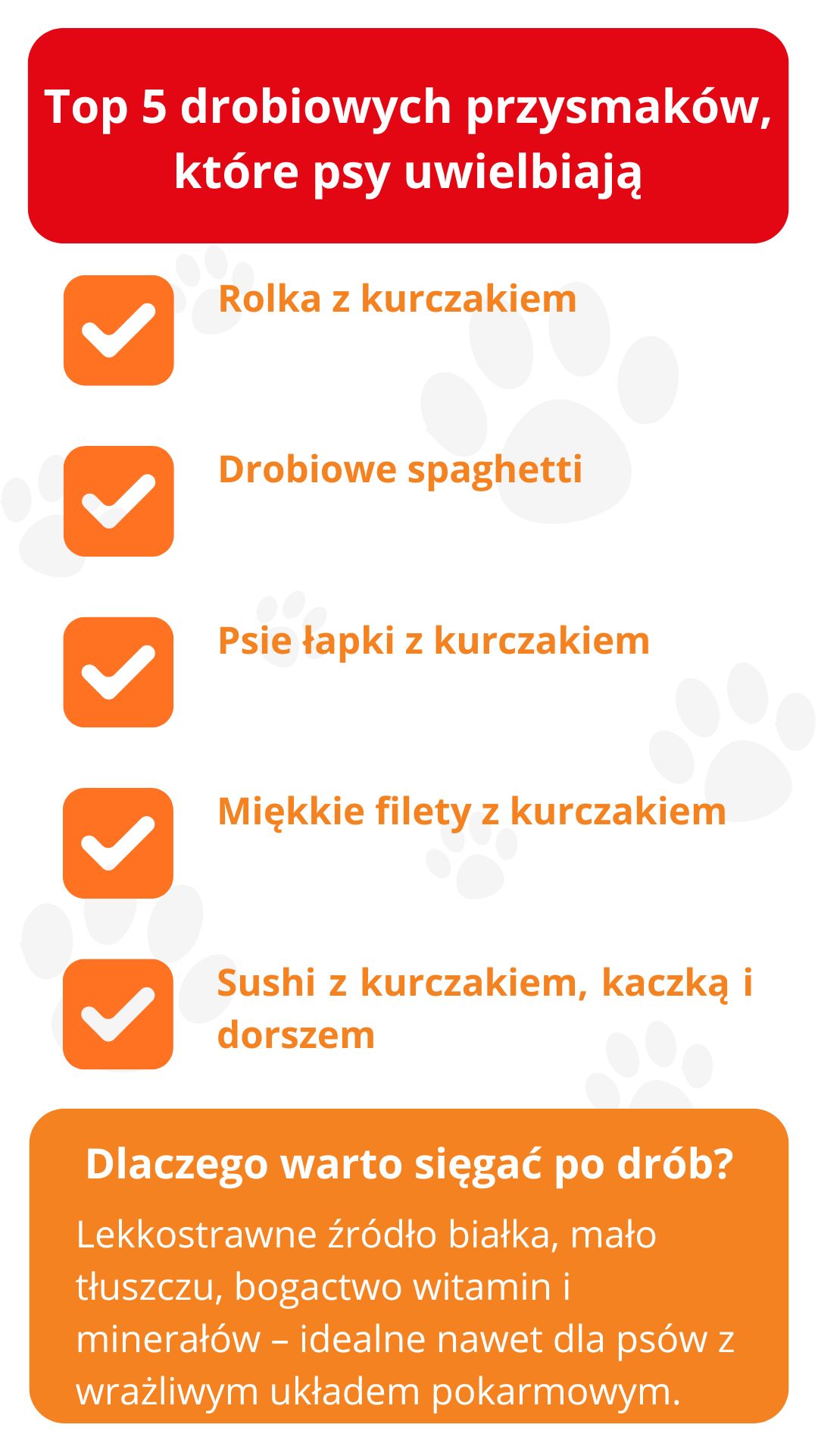 top 5 przysmaków drobiowych