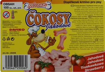 CO24 Strawberry coconuts 100pcs (display)