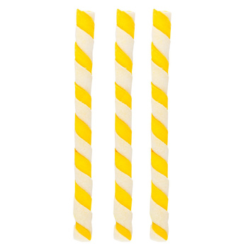 AK05 SCREW ROLL WHITE-YELLOW (LAMB) 12.5CM/100PCS