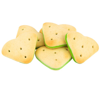C41 Heart cookies with chlorophyll 1kg 