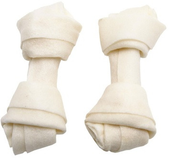 AK32 KNOTTED WHITE BONE 10cm (30-35g) 20PCS