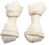 AK32 KNOTTED WHITE BONE 10cm (30-35g) 20PCS