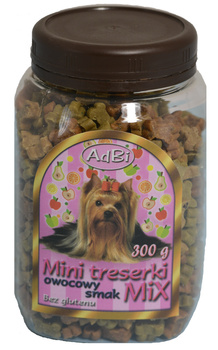 AM68 MINI MIĘSNE TRESERKI OWOCOWY SMAK 300g