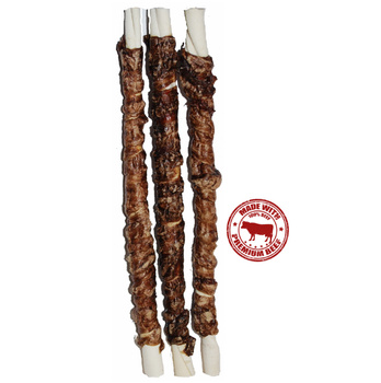 AD92 TWIST WITH ADDED BEEF LUNG 25CM- 10PCS