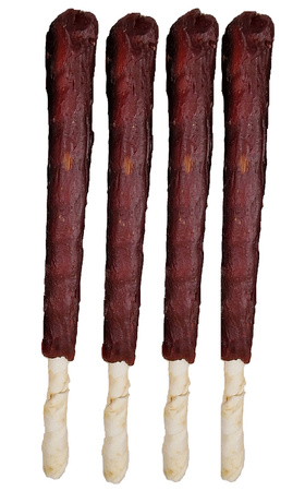 AL135 PAŁKA WOŁOWA Z KACZKĄ XXL 40cm  500g - (4szt)