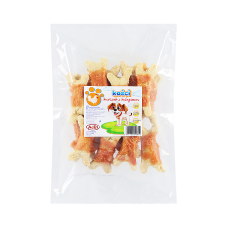 AL134  Kości kurczak z kolagenem 600g (15szt)
