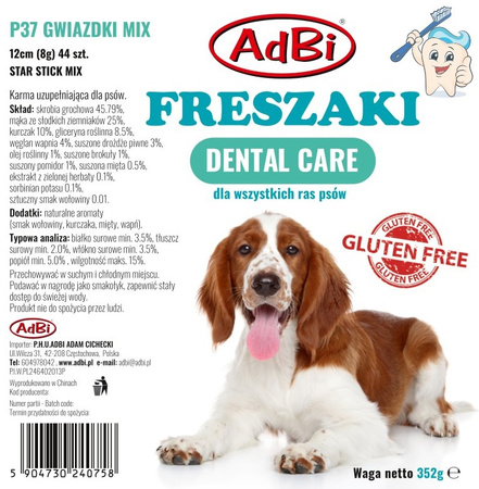 P37 Star stick mix 12cm, ( 8g ) – 44pcs