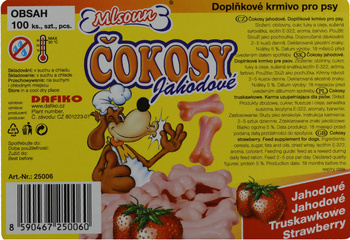 CO24 Cokosy truskawkowe 100szt (display)