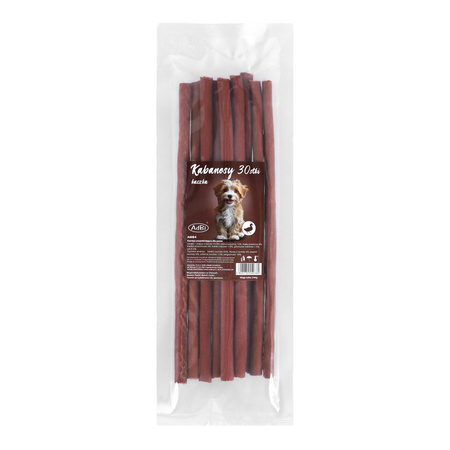 AM84 KABANOSY 30stki   KACZKA 30cm  240g (10szt)