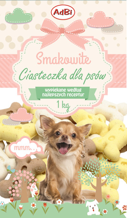 C01 Puppy treat vanille 3 colours 1kg 