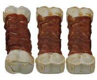 AK54 Kość prasowana biała z mięsem z kaczki 10cm (45-50g) 10szt