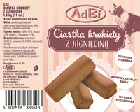 C48 Ciastka krokiety z jagnięciną 1.6kg  ( 14szt )