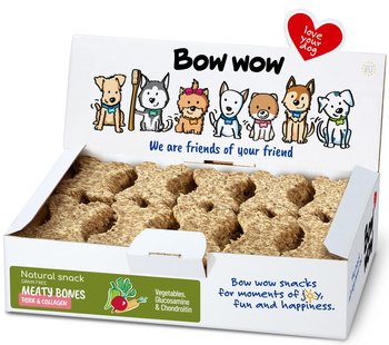 BW640 NATURALNE KOŚCI WIEPRZOWINA Z KOLAGENEM 30szt