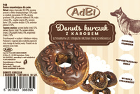 P49 Donuts kurczak z karobem 7cm  500g  (10sz)
