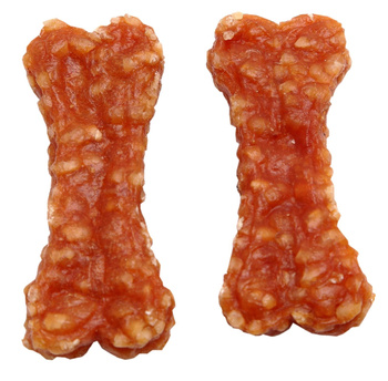 AL61 Kość ryżowa z mięsem z kurczaka 500g (6-7cm)